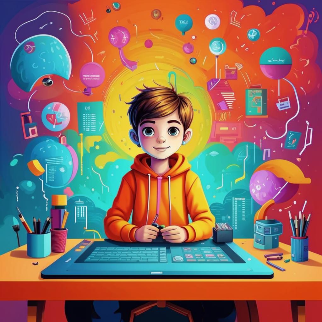 Графический дизайн для детей: Как творчество прокачивает критическое мышление и готовит к будущему